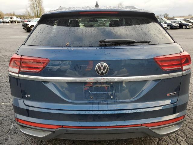 1V2HC2CA9NC231106 - 2022 VOLKSWAGEN ATLAS CROS SE BLUE photo 6