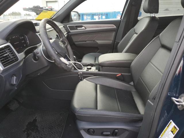 1V2HC2CA9NC231106 - 2022 VOLKSWAGEN ATLAS CROS SE BLUE photo 7