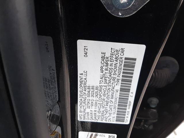 19UUB6F50MA011146 - 2021 ACURA TLX TECH A BLACK photo 13