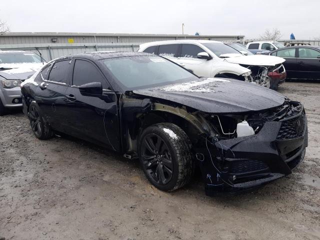19UUB6F50MA011146 - 2021 ACURA TLX TECH A BLACK photo 4