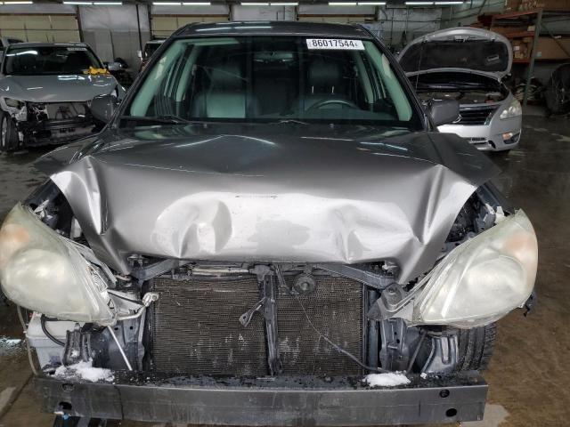 2T1KR32E25C498501 - 2005 TOYOTA MATRIX XR Szary zdjęcie 5