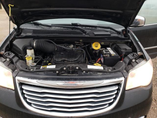 2C4RC1CG6FR546233 - 2015 CHRYSLER TOWN & COU TOURING L BLACK photo 12