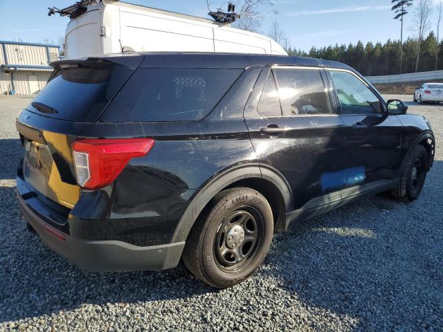 1FM5K8AC7PGA17611 - 2023 FORD EXPLORER POLICE INTERCEPTOR 黑色 照片 3