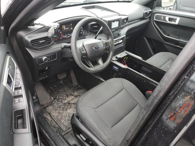 1FM5K8AC7PGA17611 - 2023 FORD EXPLORER POLICE INTERCEPTOR 黑色 照片 8