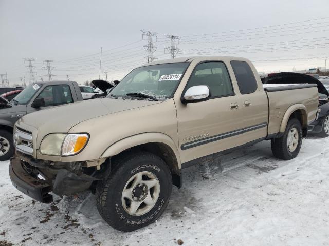 5TBBT44143S370789 - 2003 TOYOTA TUNDRA ACCESS CAB SR5 TAN photo 1