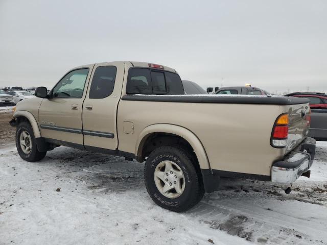5TBBT44143S370789 - 2003 TOYOTA TUNDRA ACCESS CAB SR5 TAN photo 2