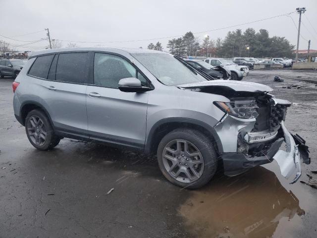 5FNYF8H51PB037053 - 2023 HONDA PASSPORT EXL SILVER photo 4