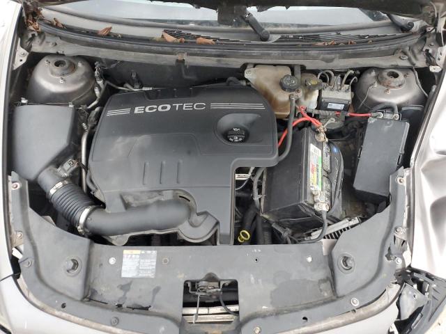 1G1ZE5E05AF143631 - 2010 CHEVROLET MALIBU LTZ GRAY photo 11