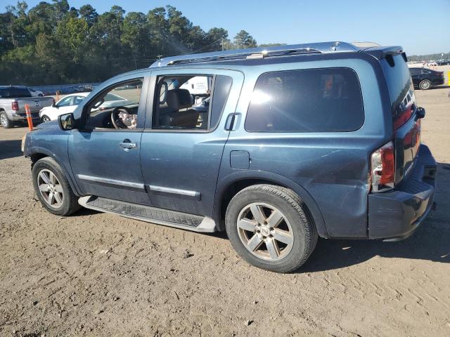5N1BA0NF5EN610291 - 2014 NISSAN ARMADA PLATINUM BLUE photo 2