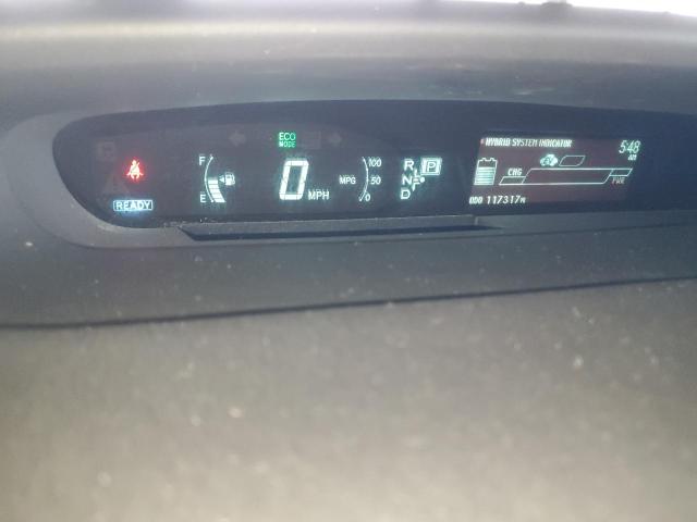 JTDKN3DP5E3062115 - 2014 TOYOTA PRIUS PLUG أبيض صورة 9