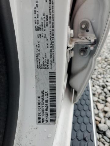 1C6RREFT3PN564838 - 2023 RAM 1500 BIG HORN/LONE STAR WHITE photo 12