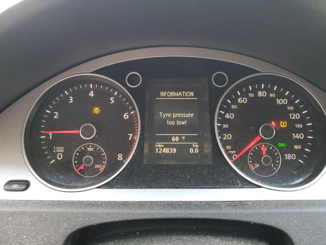 WVWMN7AN8AE564859 - 2010 VOLKSWAGEN CC SPORT SILVER photo 9