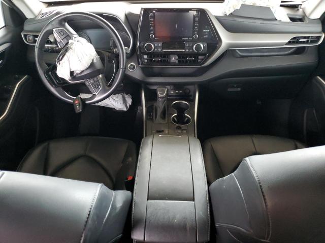 5TDGZRAH4LS019925 - 2020 TOYOTA HIGHLANDER XLE WHITE photo 8