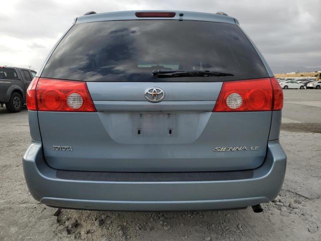 5TDKK4CC9AS341928 - 2010 TOYOTA SIENNA CE BLUE photo 6