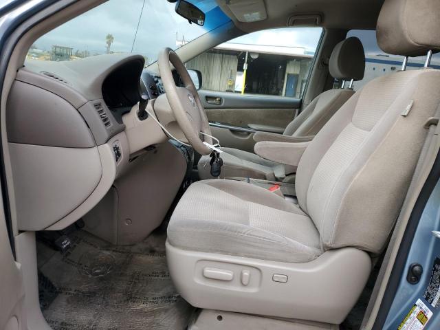 5TDKK4CC9AS341928 - 2010 TOYOTA SIENNA CE BLUE photo 7