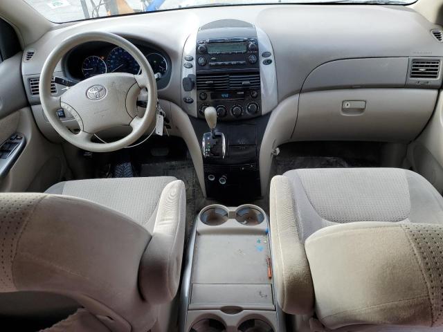 5TDKK4CC9AS341928 - 2010 TOYOTA SIENNA CE BLUE photo 8