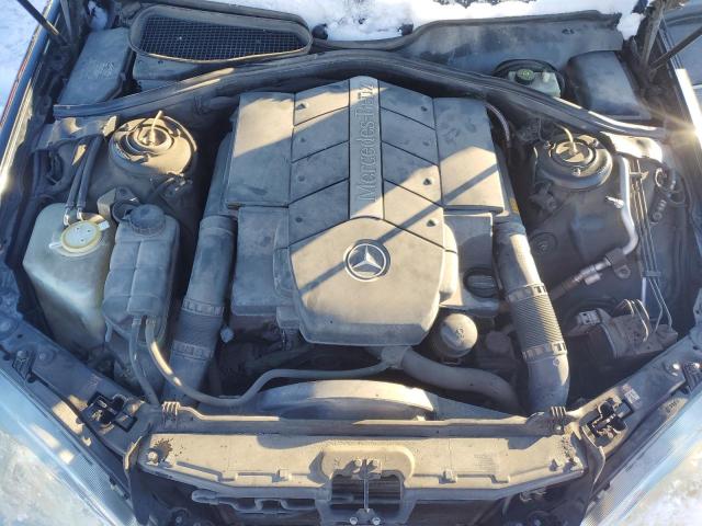WDBNG83J13A342008 - 2003 MERCEDES-BENZ S 430 4MATIC BLACK photo 11