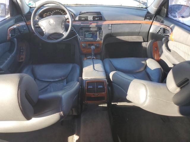 WDBNG83J13A342008 - 2003 MERCEDES-BENZ S 430 4MATIC BLACK photo 8