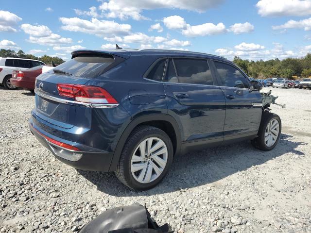 1V2YC2CA7LC205939 - 2020 VOLKSWAGEN ATLAS CROS SE 蓝色 照片 3