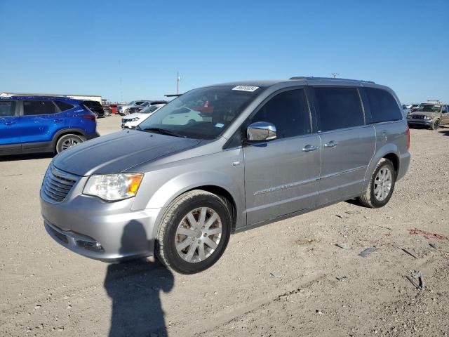 2C4RC1CG4ER224463 - 2014 CHRYSLER TOWN & COU TOURING L SILVER photo 1