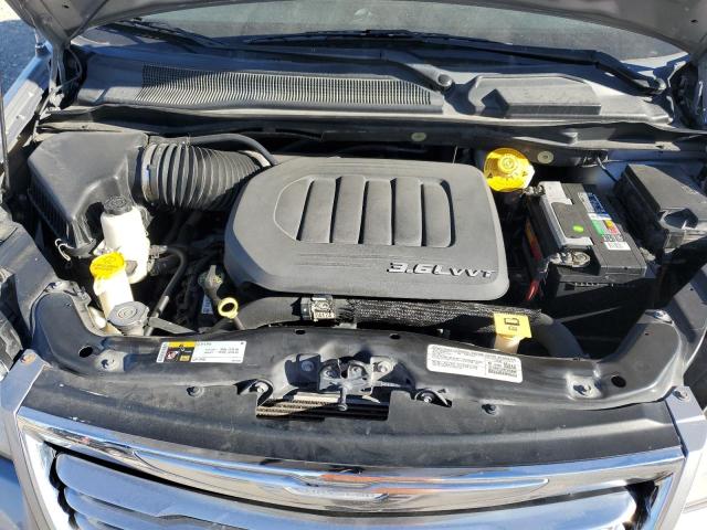 2C4RC1CG4ER224463 - 2014 CHRYSLER TOWN & COU TOURING L SILVER photo 12