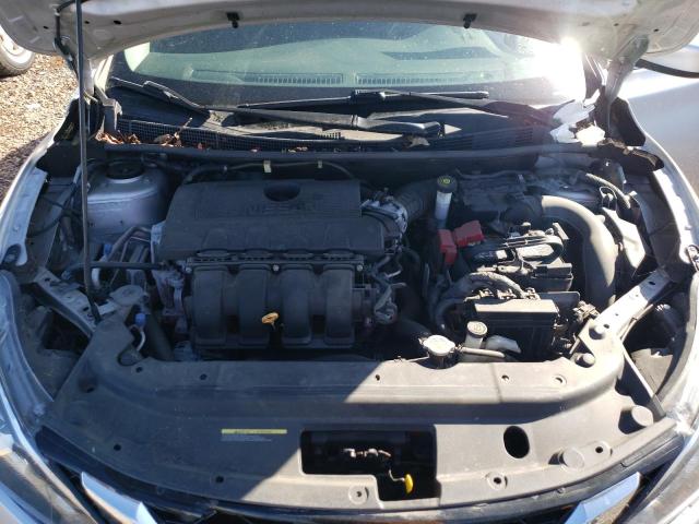 3N1AB7AP1KY377628 - 2019 NISSAN SENTRA S Серебристый фото 11