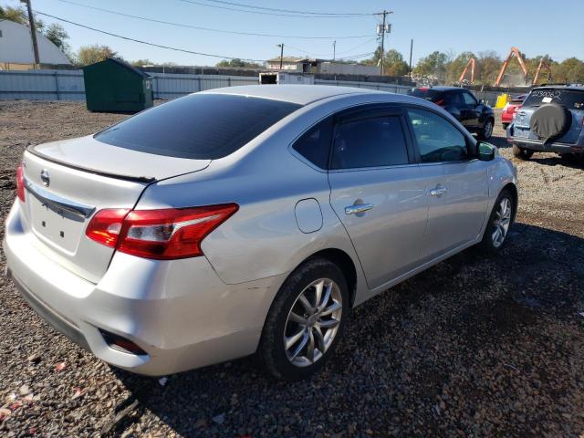 3N1AB7AP1KY377628 - 2019 NISSAN SENTRA S Серебристый фото 3