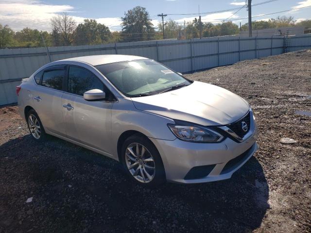 3N1AB7AP1KY377628 - 2019 NISSAN SENTRA S Серебристый фото 4