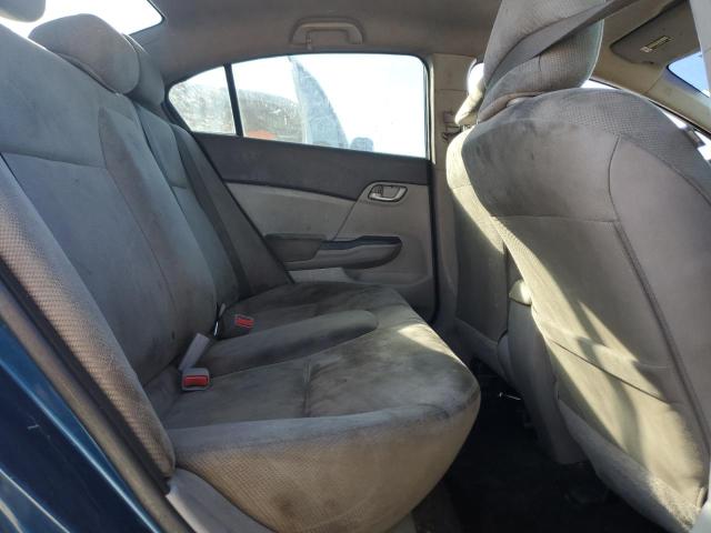 2HGFB2F5XCH534546 - 2012 HONDA CIVIC LX BLUE photo 10