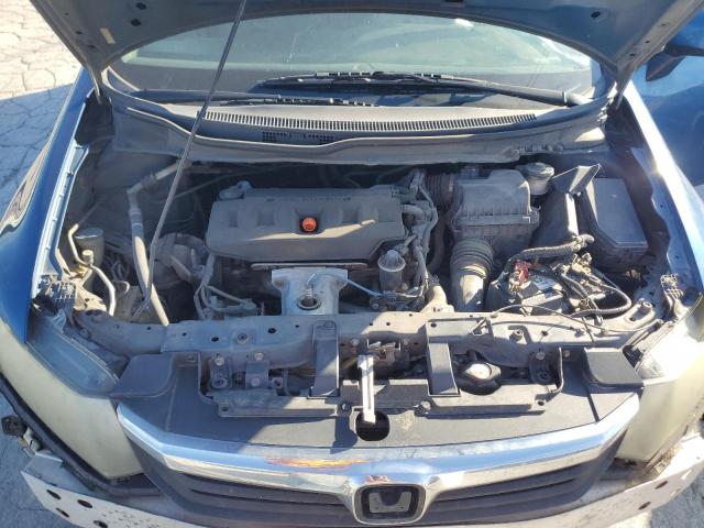 2HGFB2F5XCH534546 - 2012 HONDA CIVIC LX BLUE photo 11