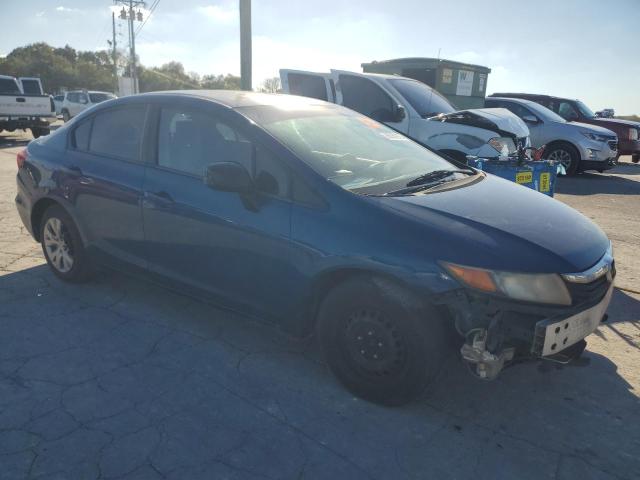 2HGFB2F5XCH534546 - 2012 HONDA CIVIC LX BLUE photo 4