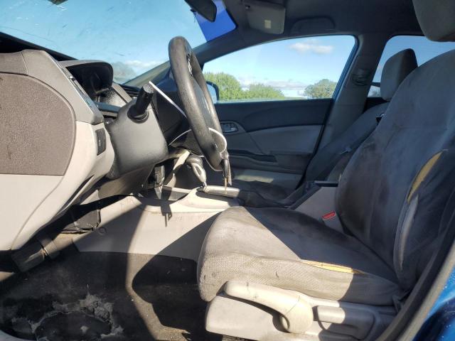 2HGFB2F5XCH534546 - 2012 HONDA CIVIC LX BLUE photo 7