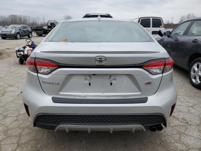5YFS4MCE4MP071984 - 2021 TOYOTA COROLLA SE فضي صورة 6