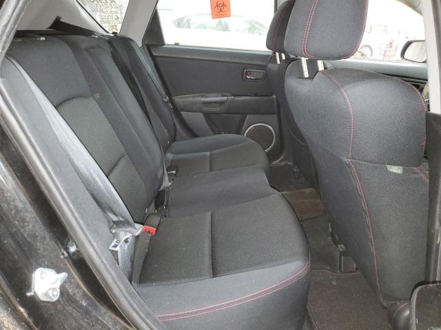 JM1BK34L881163218 - 2008 MAZDA SPEED 3 BLACK photo 10