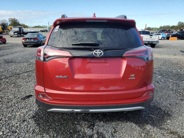 JTMJFREV6HJ166217 - 2017 TOYOTA RAV4 SE RED photo 6