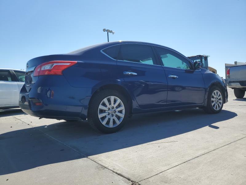 3N1AB7AP0JY345946 - 2018 NISSAN SENTRA S 蓝色 照片 3
