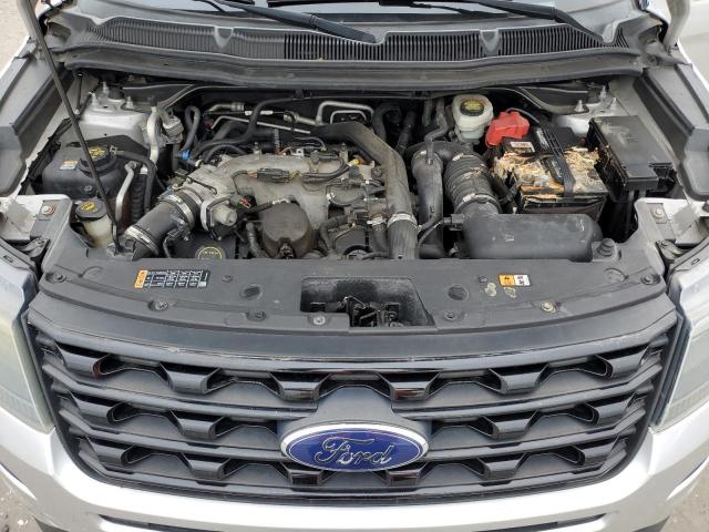 1FM5K8GT4GGB30486 - 2016 FORD EXPLORER SPORT Արծաթագույն լուսանկար 12