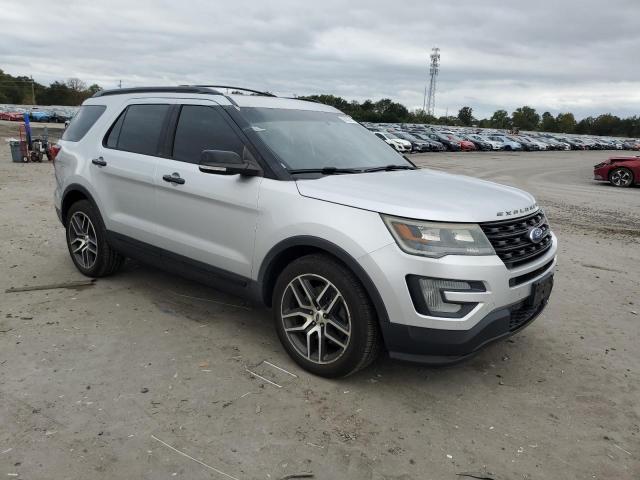 1FM5K8GT4GGB30486 - 2016 FORD EXPLORER SPORT Արծաթագույն լուսանկար 4