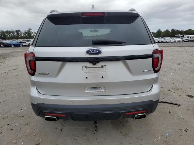1FM5K8GT4GGB30486 - 2016 FORD EXPLORER SPORT Արծաթագույն լուսանկար 6