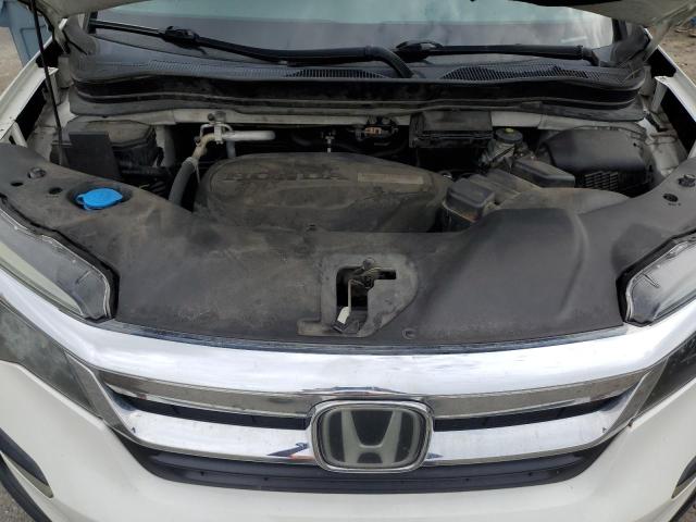 5FNYF5H15KB037187 - 2019 HONDA PILOT LX WHITE photo 12