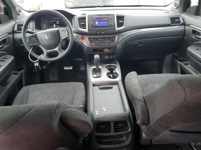 5FNYF5H15KB037187 - 2019 HONDA PILOT LX WHITE photo 8