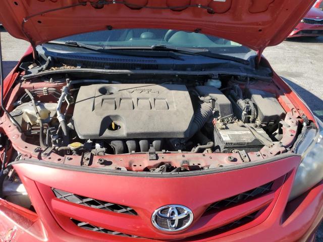 2T1BU4EE7BC676026 - 2011 TOYOTA COROLLA BASE Qırmızı foto 11