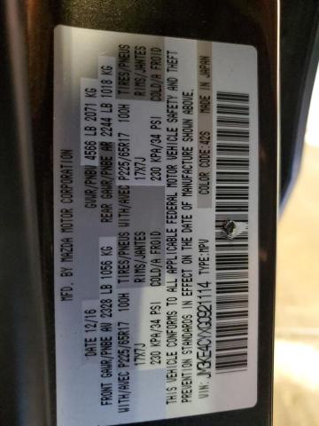 JM3KE4CYXG0921114 - 2016 MAZDA CX-5 TOURING GRAY photo 13