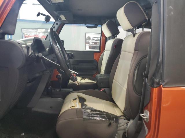 1J4AA2D14AL216962 - 2010 JEP WRANGLER SPORT ORANGE photo 7