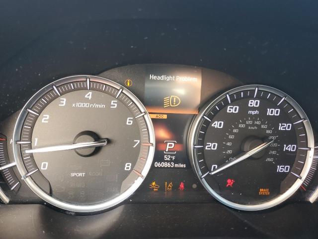 19UUB1F54KA006984 - 2019 ACURA TLX TECHNOLOGY SILVER photo 9