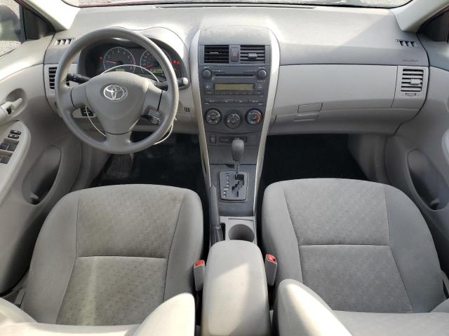 2T1BU40E69C055281 - 2009 TOYOTA COROLLA BASE Կարմիր լուսանկար 8