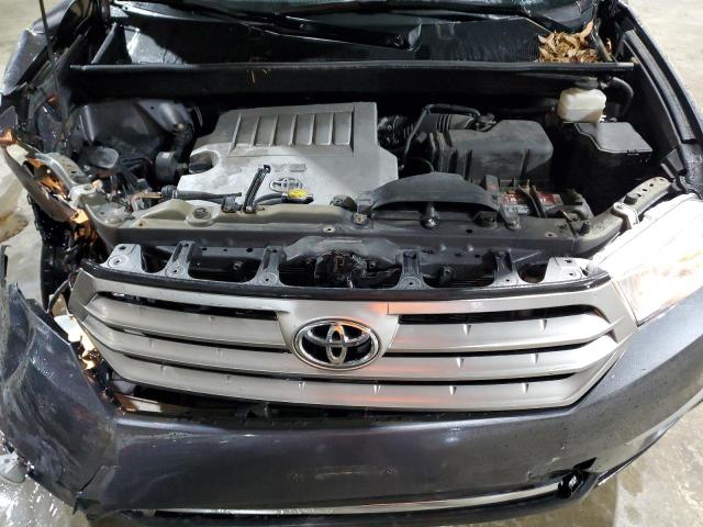 5TDBK3EH6BS060125 - 2011 TOYOTA HIGHLANDER BASE Grau Foto 12