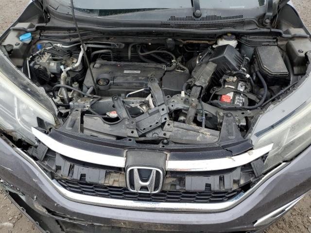 2HKRM4H50GH624915 - 2016 HONDA CR-V EX ნაცრისფერი ფოტო 12