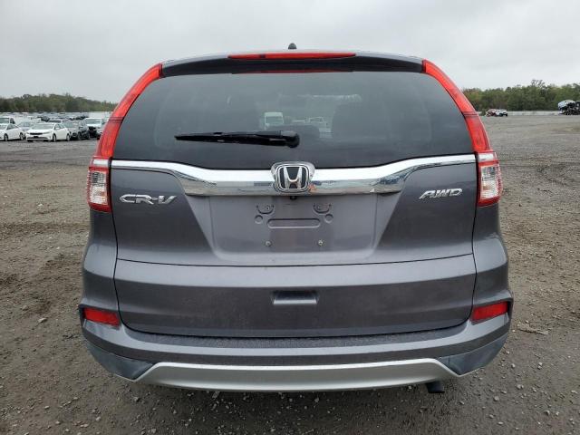 2HKRM4H50GH624915 - 2016 HONDA CR-V EX ნაცრისფერი ფოტო 6