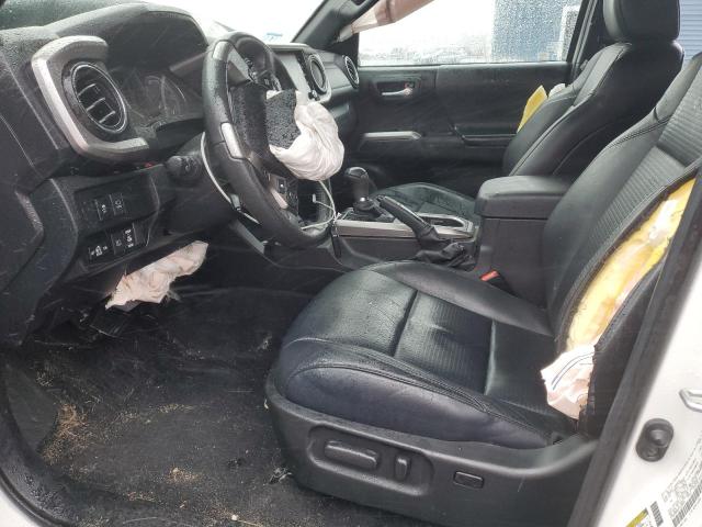 3TMHZ5BN6MM120046 - 2021 TOYOTA TACOMA DOUBLE CAB WHITE photo 7